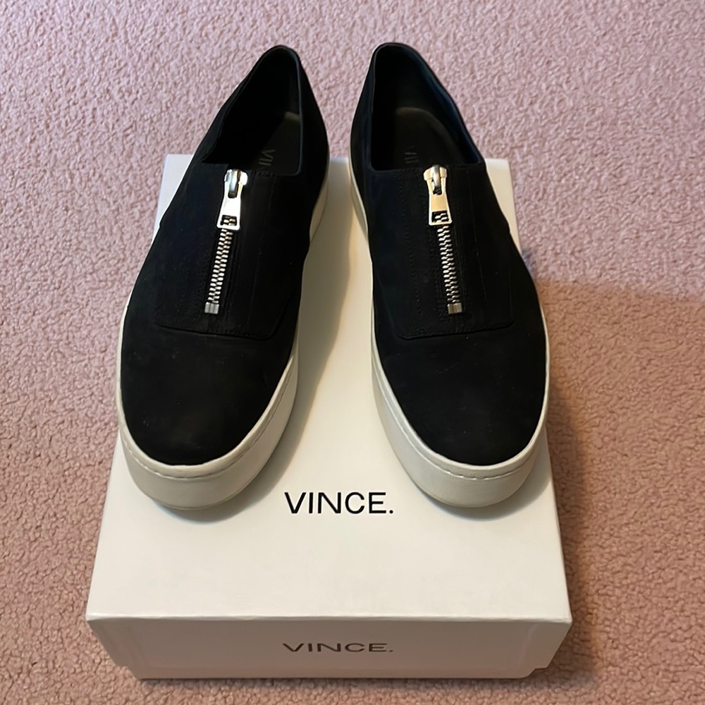 Women’s Vince Warner Sneaker Size 7.5, Black